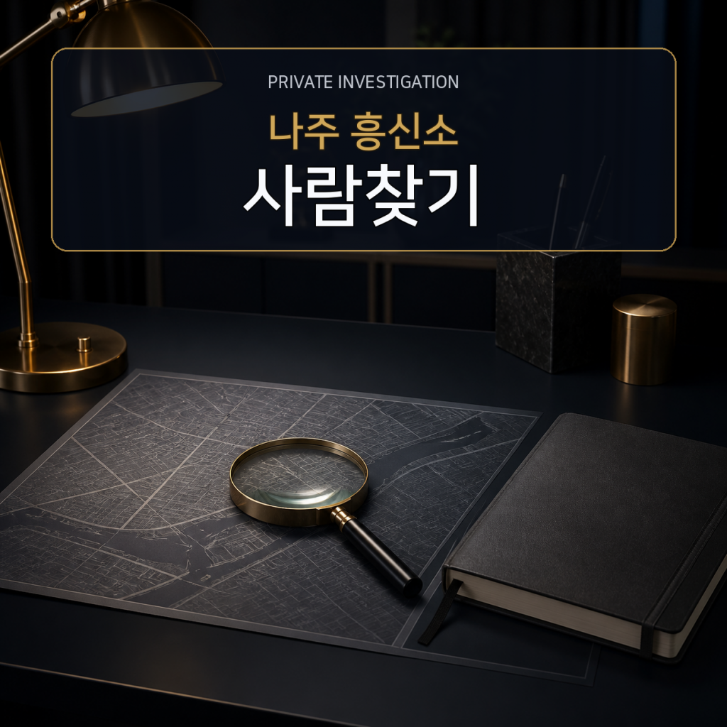 나주 사람찾기·소재파악 전문 흥신소